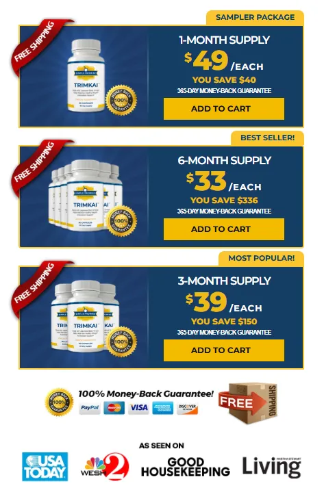 TrimKai Pricing Plans